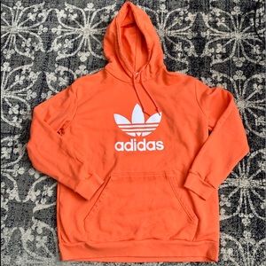 Adidas orange hoodie
